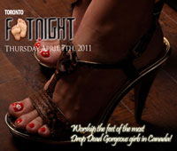 Footnight Toronto Foot party